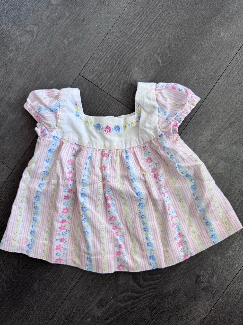 Janie & Jack Pink Top 3-6 Months